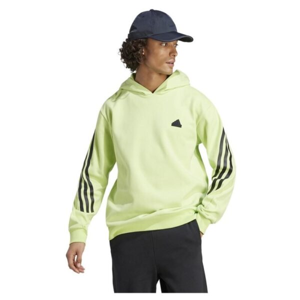 adidas sudadera con capucha future icons 3 bandas e1702665619461
