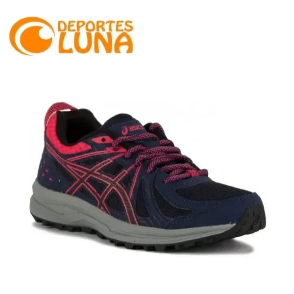 asics frequent trail peacoat