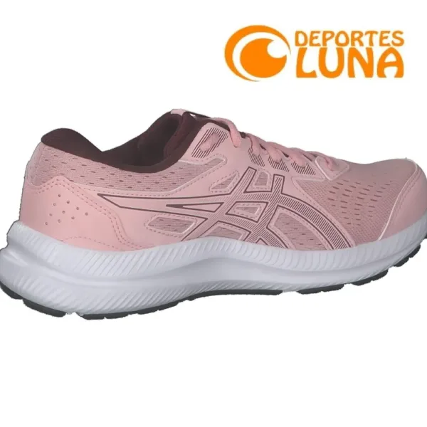 asics gel contend 8 rosa mujer running 2