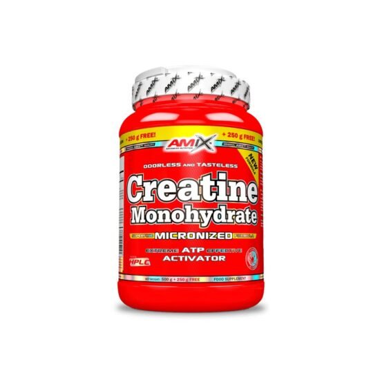 Amix Creatine Monohydrate 500gr + 250 gr Gratis