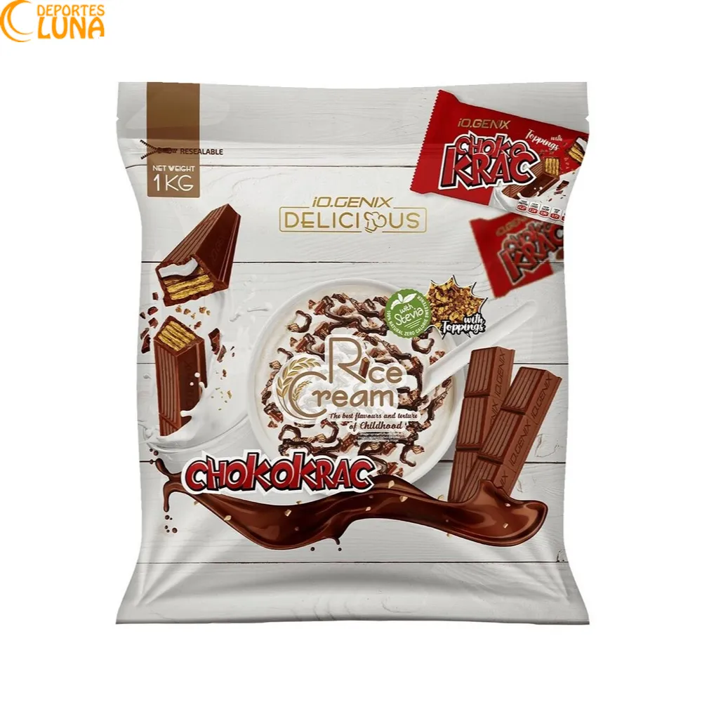 Crema de Arroz iO.GENIX 1 kg – Chokokrac Crema de Arroz iO.GENIX 1 kg sabor Chokokrac