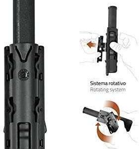 Funda rotatoria Defensa Extensible de polímero