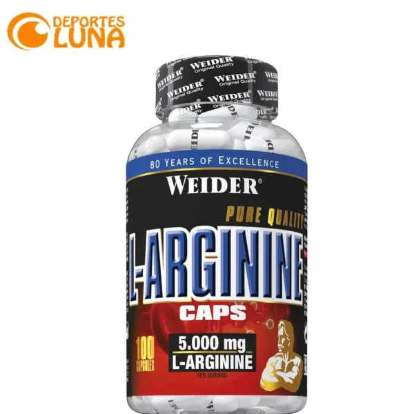 L-Arginine 100 CAPS de Weider