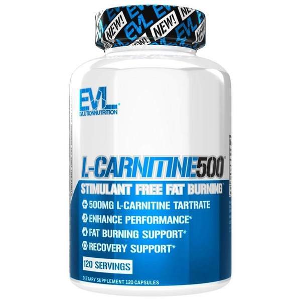 L-Carnitine500 120 cap Evlution Nutrition
