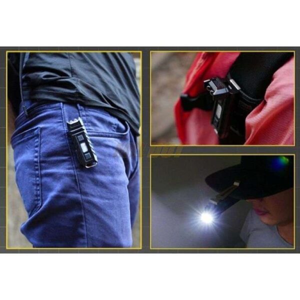 linterna nitecore thumb recargable usb