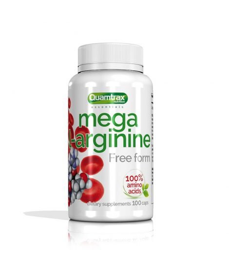Mega L-Arginine 100 cap Quamtrax