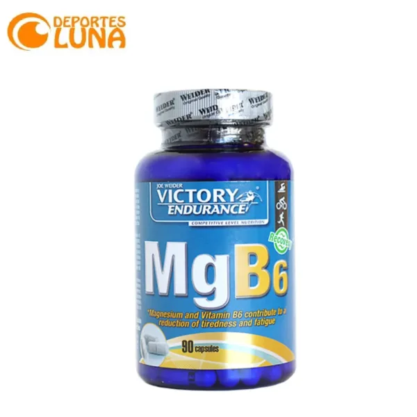 MGB6 90 Caps Weider – Magnesio y Vitamina B6