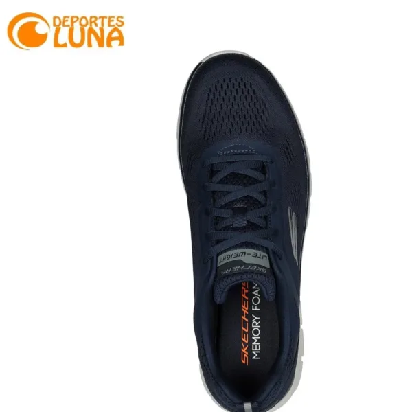 skechers track broader navy 1