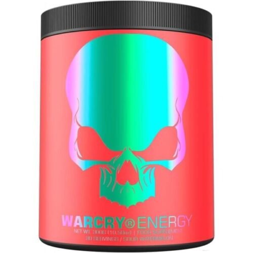 Genius Nutrition WARCRY Energy 300g – Pre-entreno Explosivo con Energía y Enfoque Total