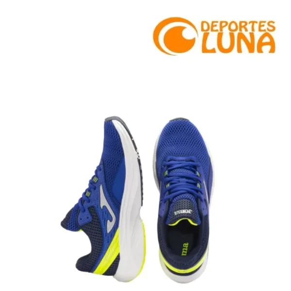zapatillas joma active 2405 royal amarillo fluor