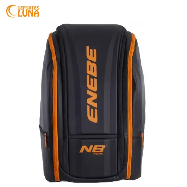 enebe mustang negra-naranja