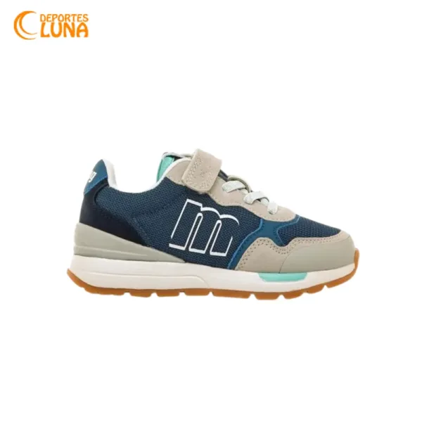 Zapatillas COMPACT niño velcro azules Ref 48983V-C57423