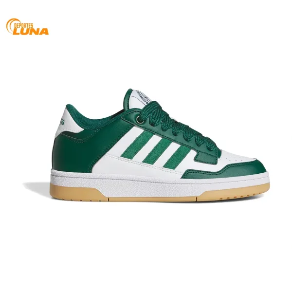 Zapatillas Adidas Rapid Court Low J JR1019 color blanco