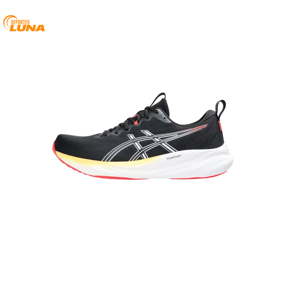 asics-gel-pulse-16-deportes-luna Gel Pulse 16 referencia 10118962-004 zapatillas de running para hombre en color negro con amortiguación Gel