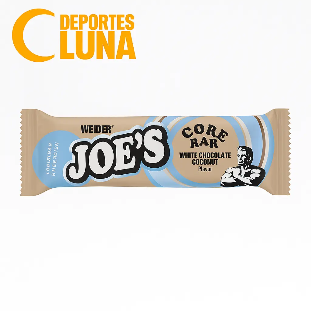 joes-core-chocolate-blanco Joes Core Bar de Weider con doble capa y alto contenido proteico