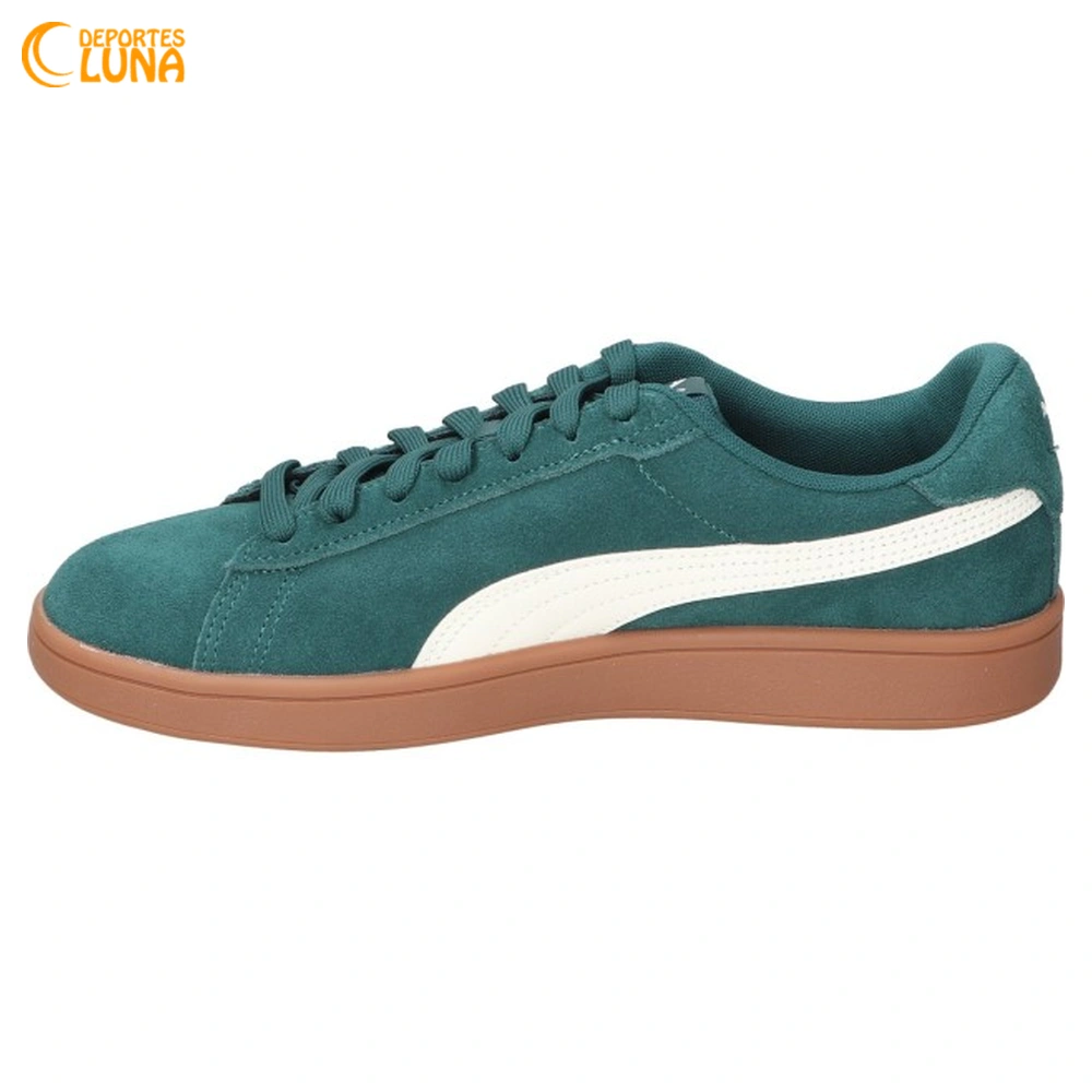 puma_smash_3_0_verde_390984_27_lateral Zapatillas Puma Smash 3.0 en color verde referencia 390984 27