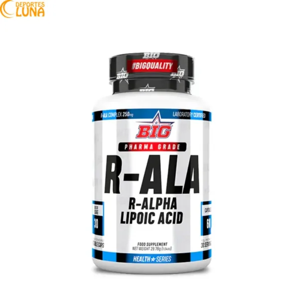 R-ALA BIG ácido alfa lipoico racémico antioxidante