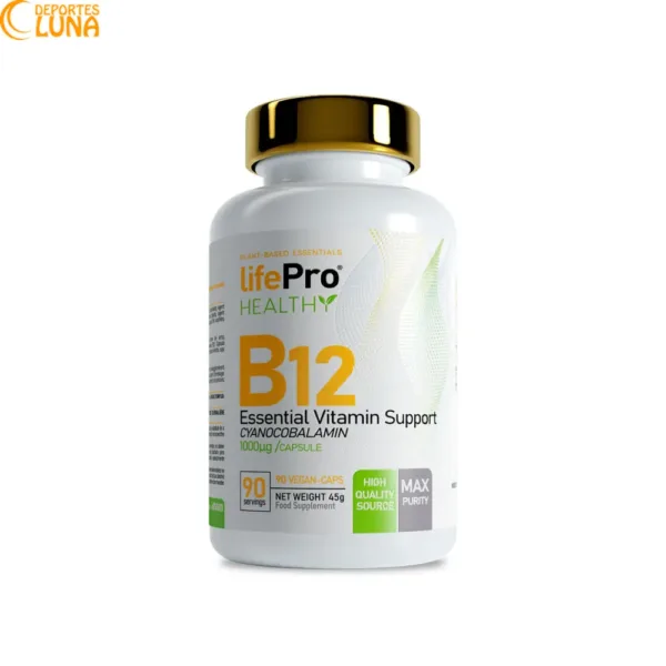 B12 Life Pro vitamina B12 energía y rendimiento