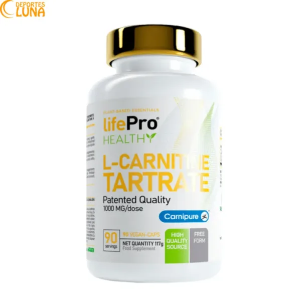 L-Carnitina Tartrato Carnipure Life Pro 90 cápsulas veganas