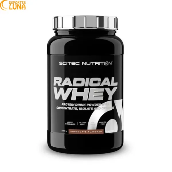 Scitec Radical Whey 1 kg proteína de suero