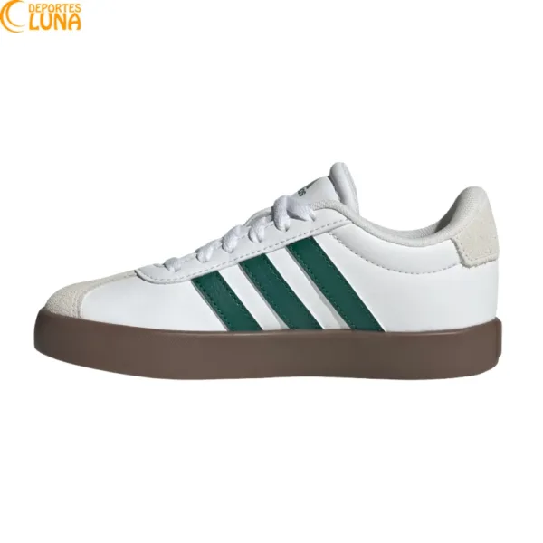 Zapatillas adidas VL Court 3.0 K KK2261 vista lateral