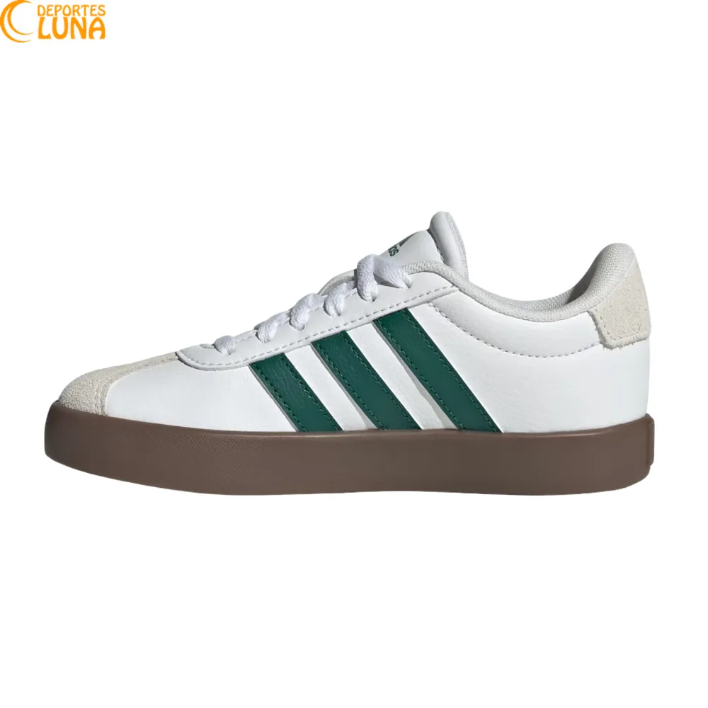 adidas VL Court 3.0 K KK2261 vista lateral Zapatillas adidas VL Court 3.0 K KK2261 vista lateral