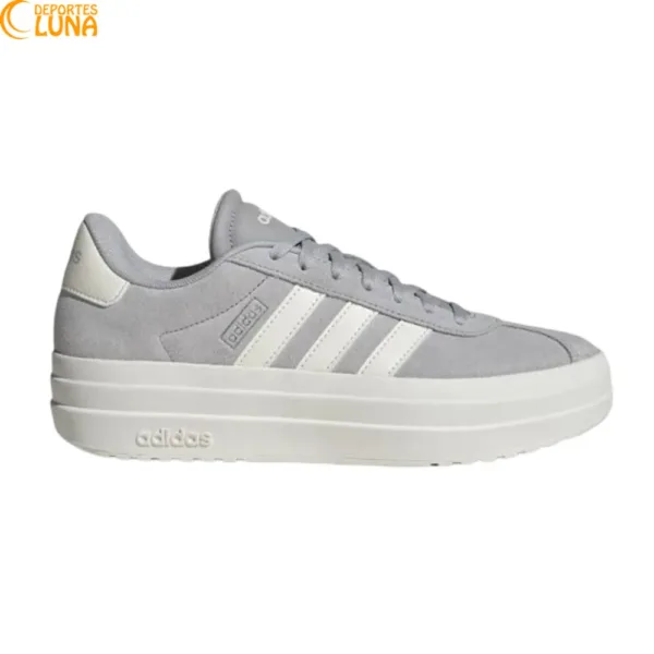 adidas VL Court Bold IF9784 gris para mujer vista lateral