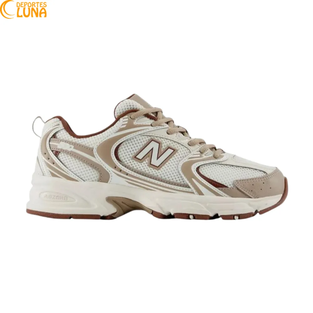 New Balance 530 U530COB – Vista lateral New Balance 530 U530COB unisex Sea Salt Driftwood vista lateral