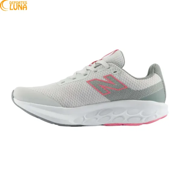 zapatillas New Balance G5208BU junior gris rosa vista interior