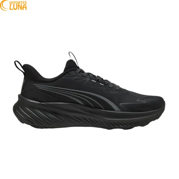 PUMA Pounce Lite 2 Trail 313736-01 zapatillas trail negras vista lateral