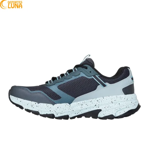 Zapatillas Skechers GO RUN Trail Altitude 2.0 129525/NVAQ azul grisáceo vista lateral interior