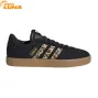 adidas VL Court 3.0 mujer JP5355 negras con bandas estampadas y suela de goma