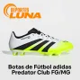 Botas de fútbol adidas Predator Club FG/MG JH8847 negras para césped natural y artificial
